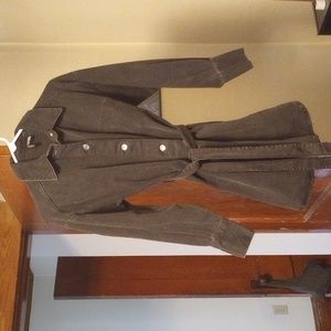 H&M denim shirt dress